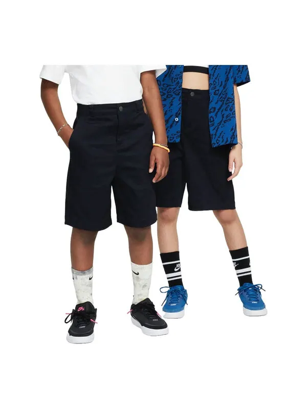 Шорты sb chino skate shorts 'black' Nike — изображение 1 из 2, черный