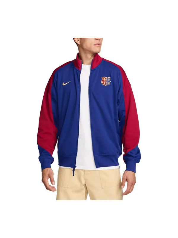 Куртка fc barcelona 24 25 академия pro anthem куртка Nike — изображение 1 из 2, синий/красный