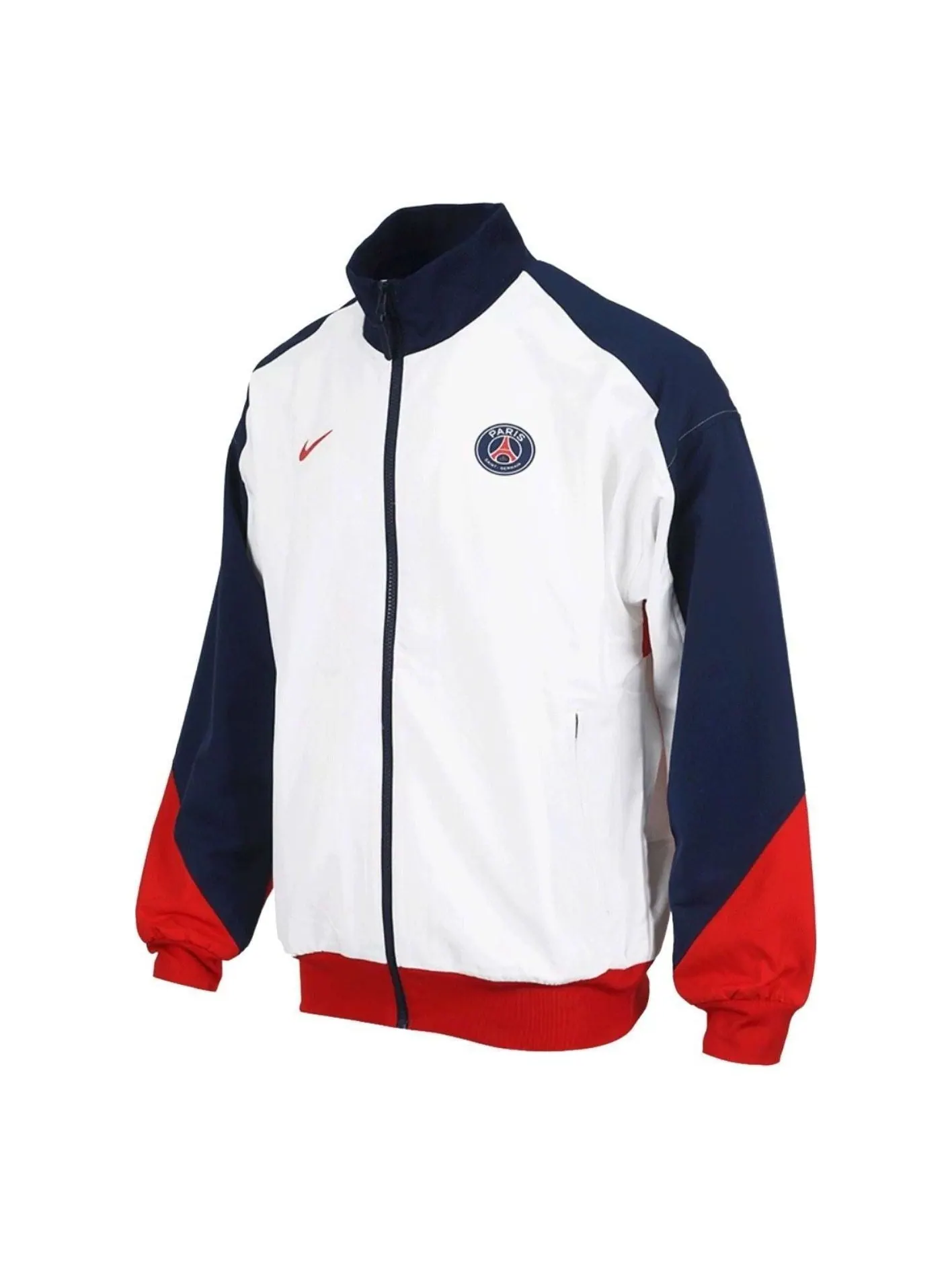 Футбольная куртка Nike Paris Saint-Germain Dri-Fit Strike, азиатский размер — изображение 1 из 2, белый