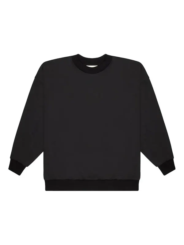 Толстовка back logo crewneck sweatshirt 'black' Fear Of God — изображение 3 из 4, черный