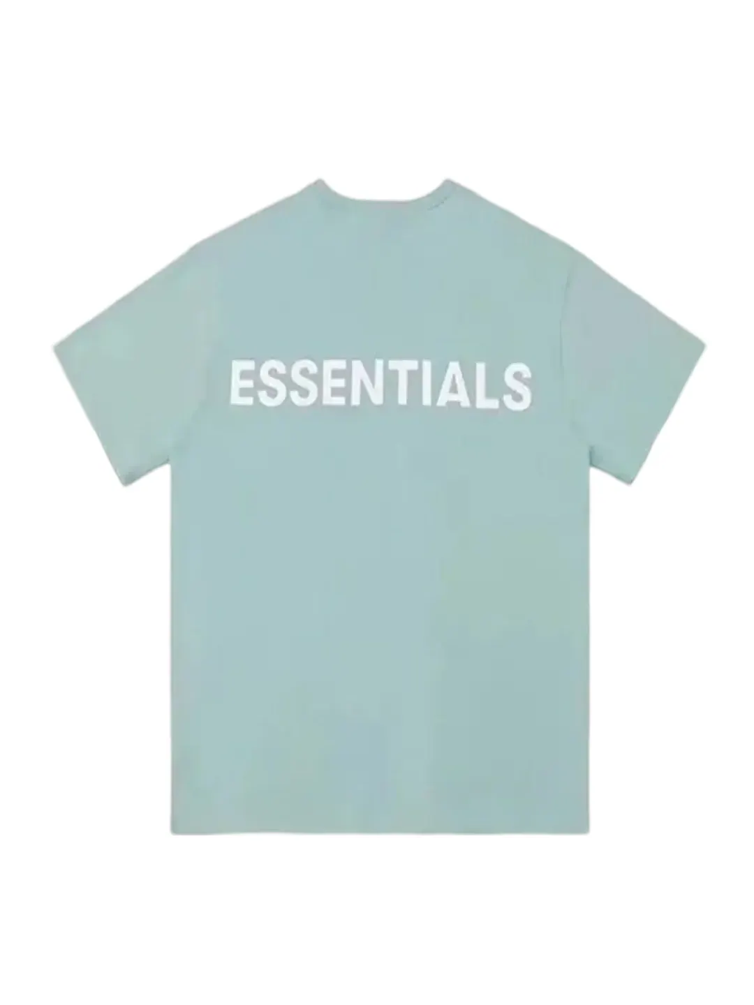 Футболка Fear of God Essentials Basic Short Sleeve T-Shirt 'Light Blue' FOG-SS20-122 — изображение 1 из 3, светлый синий
