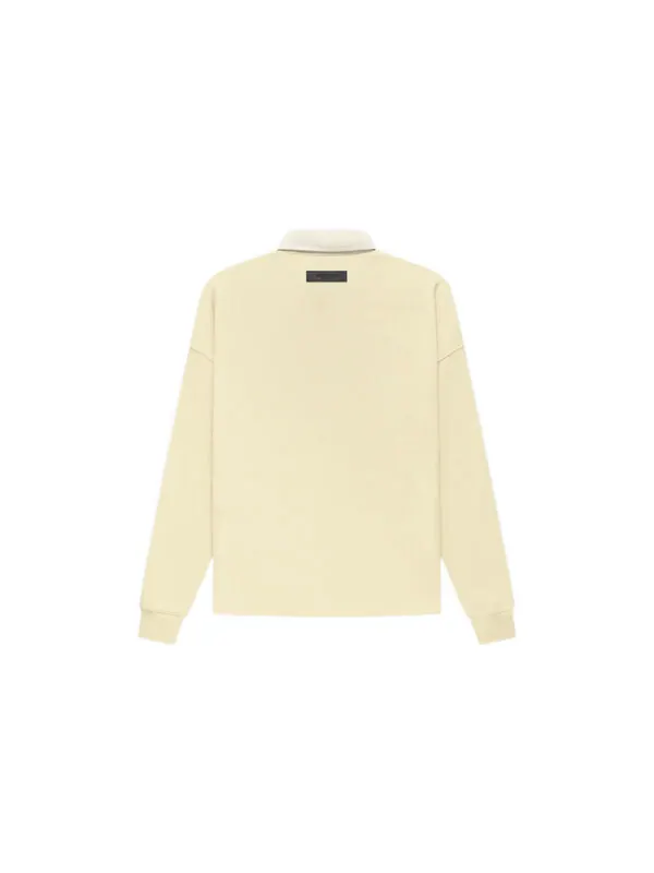 Рубашка поло fw22 henley rugby polo 'canary' Fear Of God Essentials — изображение 2 из 2, желтый