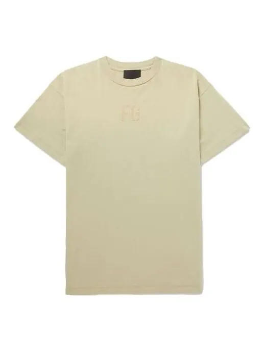 Футболка мужская Fear of God FG Tee с логотипом — изображение 1 из 1, зеленый