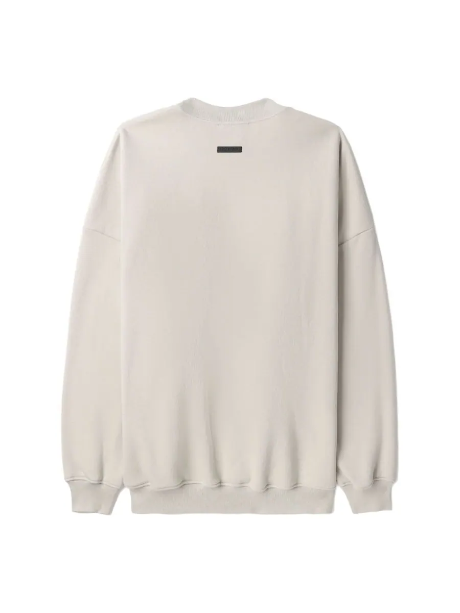 Худи Fear of God ETERNAL Fleece Crewneck 'Warm Heather Oatmeal' — изображение 2 из 3, бежевый