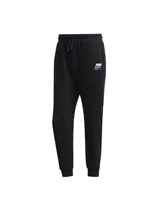 Спортивные штаны Men's adidas neo FAVES TP Sports Pants/Trousers/Joggers Black — изображение 1 из 4, черный