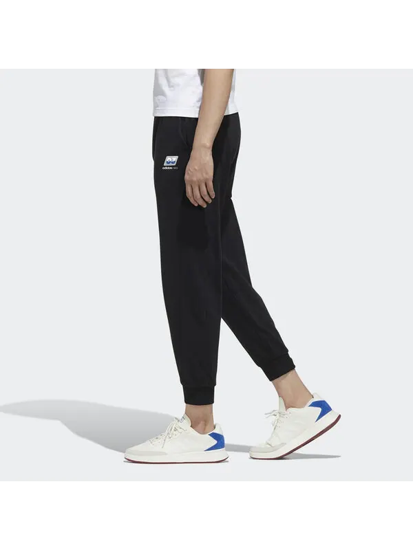 Спортивные штаны Men's adidas neo FAVES TP Sports Pants/Trousers/Joggers Black — изображение 4 из 4, черный
