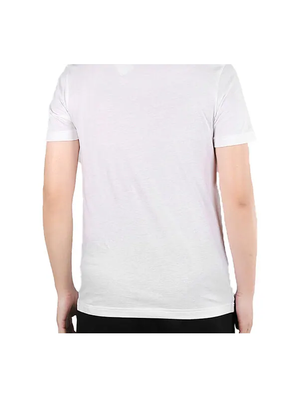 Футболка neo m esntl lg t 1 sports short sleeve white Adidas — изображение 4 из 4, белый