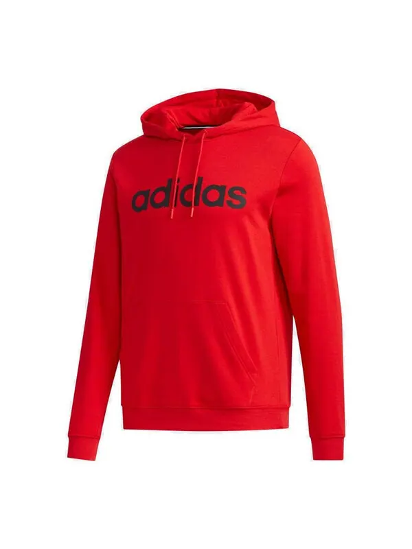 Толстовка Men's adidas neo ESNTL LG HD Sports Red — изображение 1 из 4, светлый красный