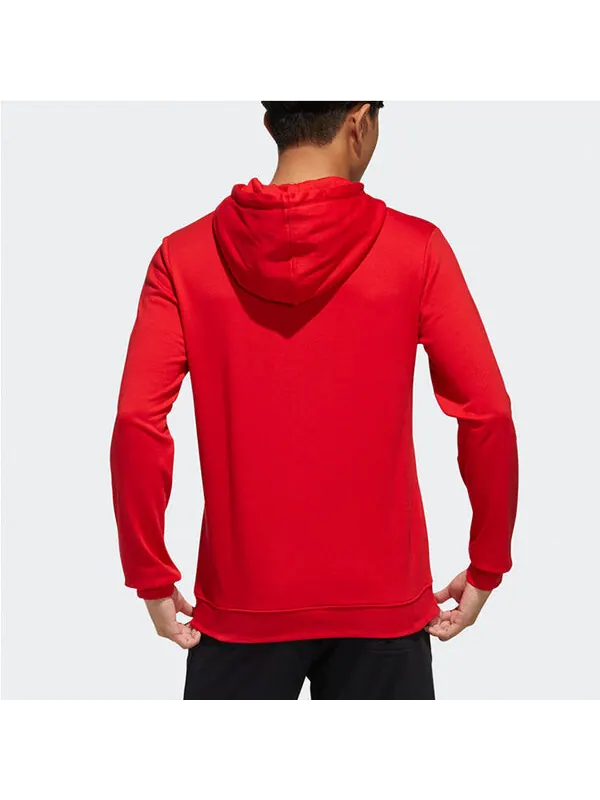 Толстовка Men's adidas neo ESNTL LG HD Sports Red — изображение 4 из 4, светлый красный