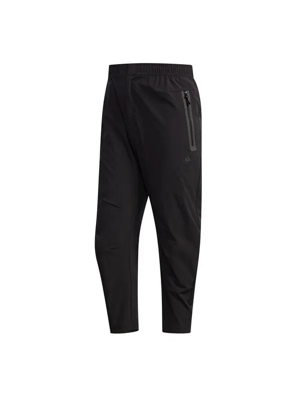 Спортивные штаны adidas Isc Pt Wv Sports Cone Nine-Minute Sports Trousers Men's Black — изображение 1 из 4, черный