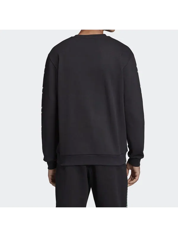 Толстовка men's originals snowflake pullover black Adidas — изображение 4 из 4, черный