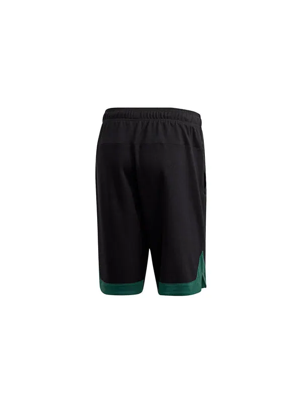 Шорты adidas M Pack Short Running Sports Logo Printing Training Breathable Shorts Black — изображение 2 из 4, черный