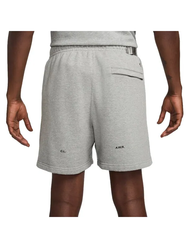 Шорты x nocta cardinal fleece shorts 'dark grey heather' Nike — изображение 2 из 2