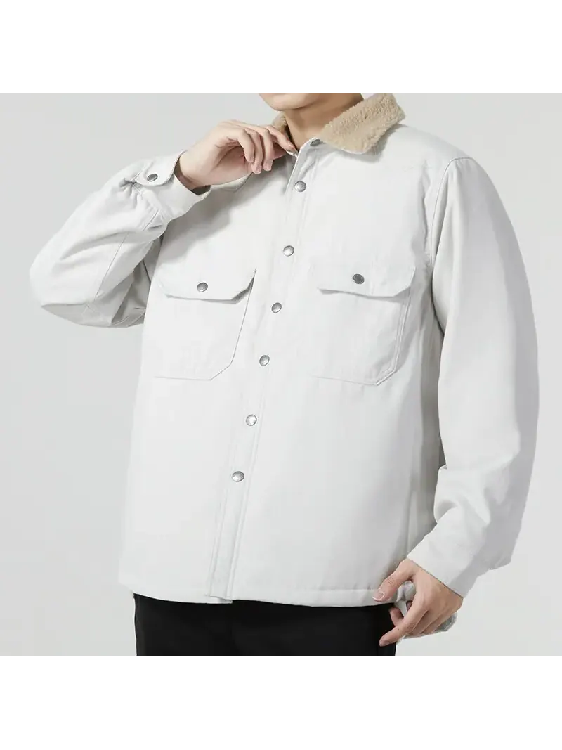 Куртка Nike Padded Flannel — изображение 3 из 5, белый