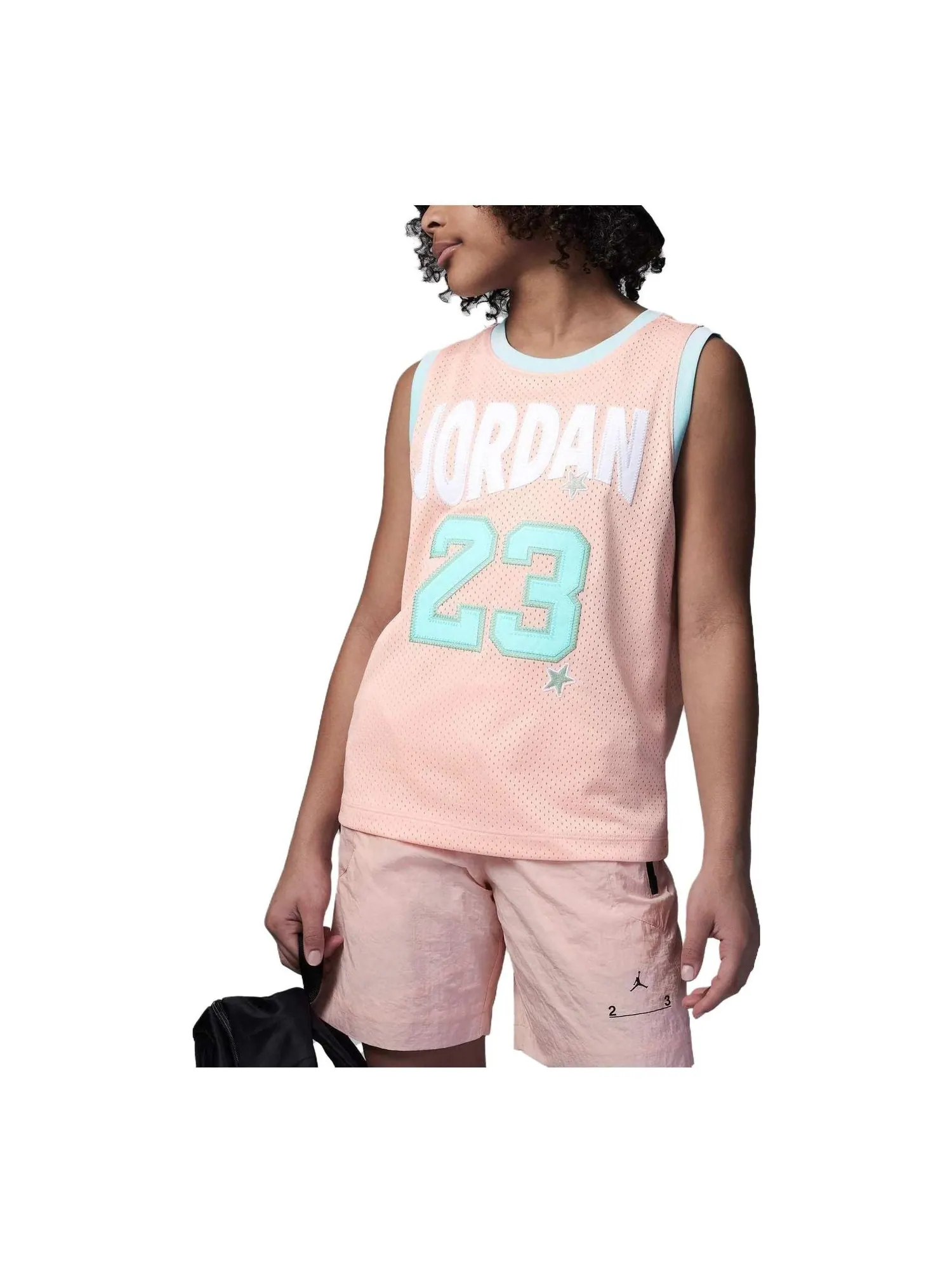 Спортивный топ (GS) Air Jordan Tank Top 'Pink' FQ0591-664 — изображение 1 из 4, розовый