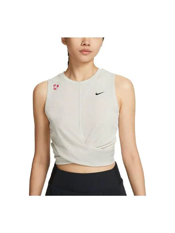Вершины как nk df tank crop gcel Nike — изображение 1 из 3, бежевый