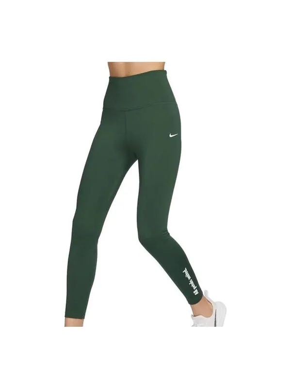 Штаны тренировочные штаны dri fit Nike — изображение 1 из 2, зеленый
