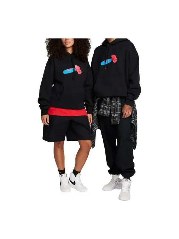 Толстовка sb hammers графическая толстовка Nike — изображение 1 из 3, черный/мульти