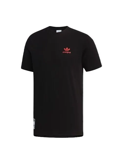 Футболка key city shanga sports с коротким рукавом Adidas — изображение 1 из 4, черный