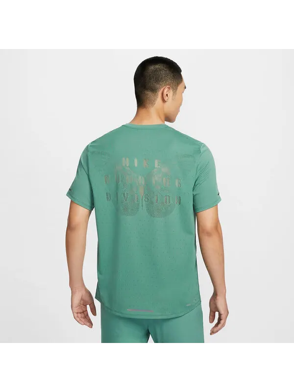 Футболка с логотипом dri fit adv Nike — изображение 2 из 4, зеленый