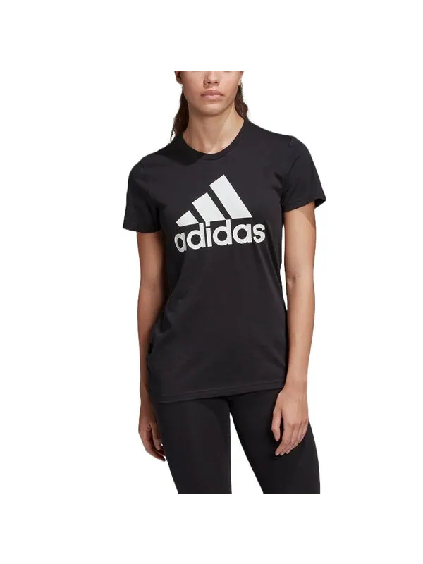 Футболка must have значок спортивной Футболка Adidas — изображение 3 из 3, черный/белый