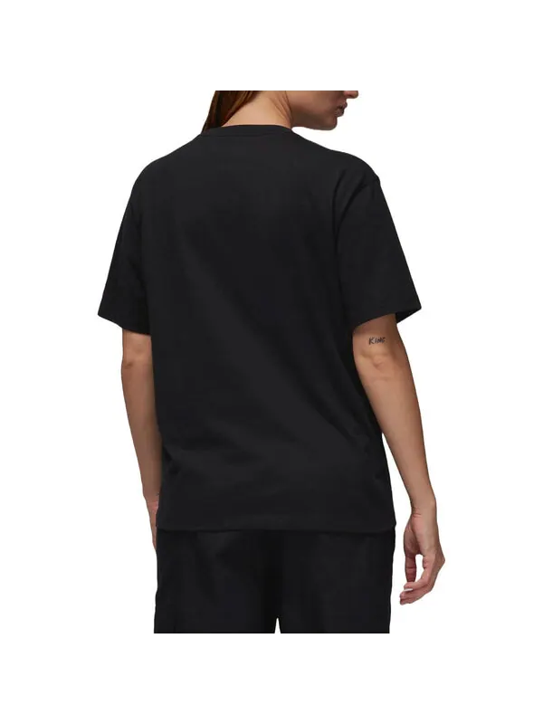 Футболка flight heritage graphic t-shirt asia sizing 'black' Air Jordan — изображение 2 из 2, черный