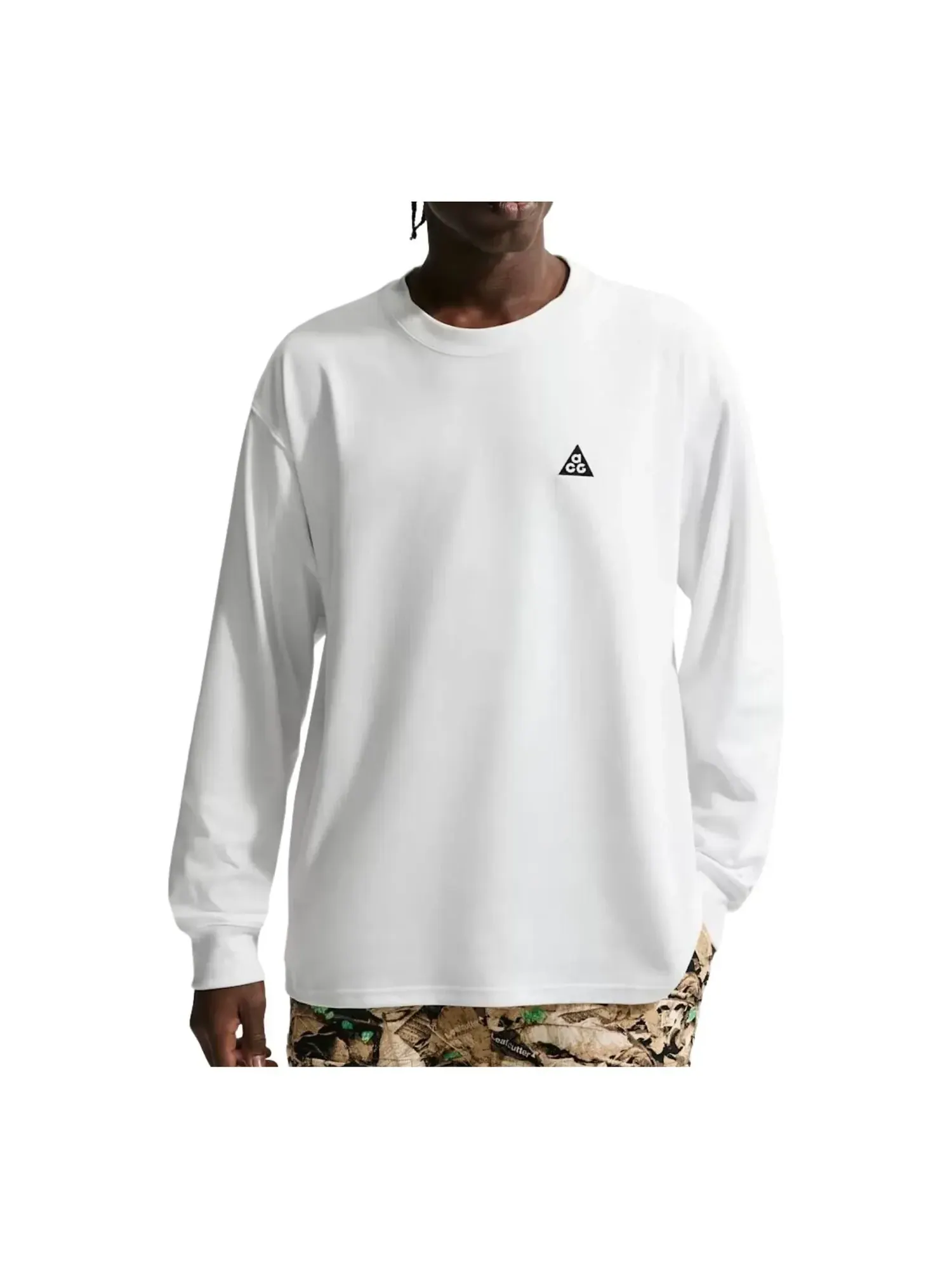 Футболка с длинными рукавами Nike ACG 'Summit White' — изображение 1 из 2, белый