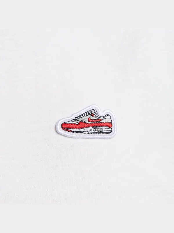 Футболка спортивная одежда футболка air max Nike — изображение 2 из 3, белый