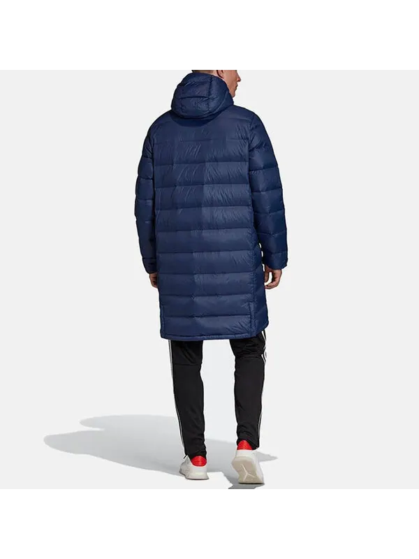 Пуховик adidas Real Madrid Arsenal Soccer/Football Down Jacket Navy Blue — изображение 3 из 4, синий