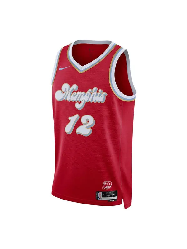 Спортивная футболка memphis grizzlies 2024/25 city edition jersey 'ja morant' Nike — изображение 1 из 2, красный