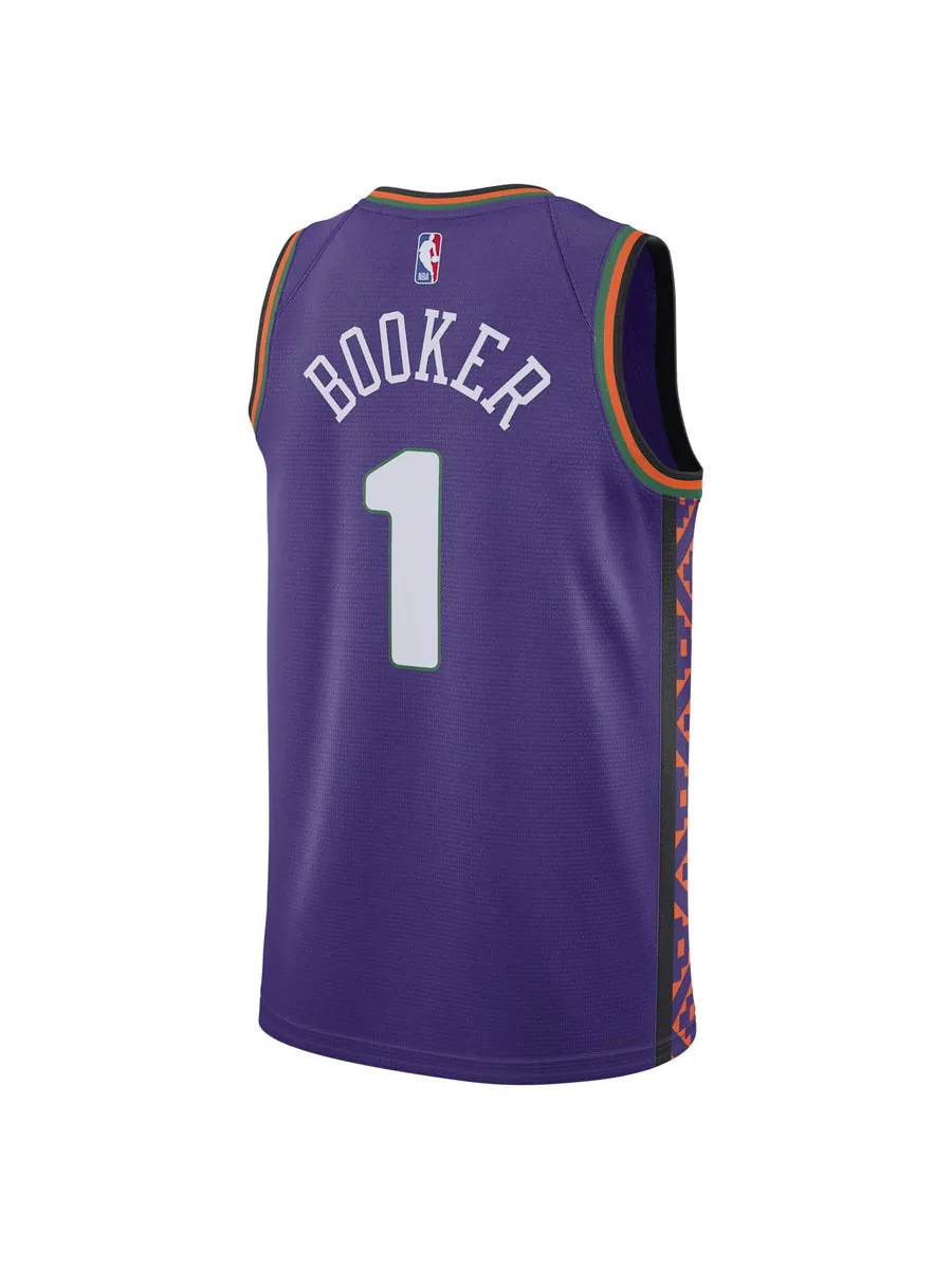 Джерси Nike Phoenix Suns 2024/25 City Edition Jersey 'Devin Booker' — изображение 2 из 2, фиолетовый