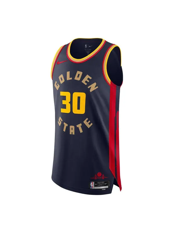 Спортивная футболка nba golden state warriors 2024/25 city edition authentic jersey 'stephen curry' Nike — изображение 1 из 2