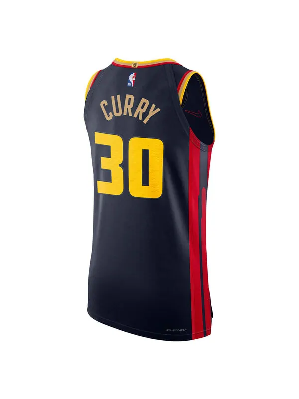Спортивная футболка nba golden state warriors 2024/25 city edition authentic jersey 'stephen curry' Nike — изображение 2 из 2
