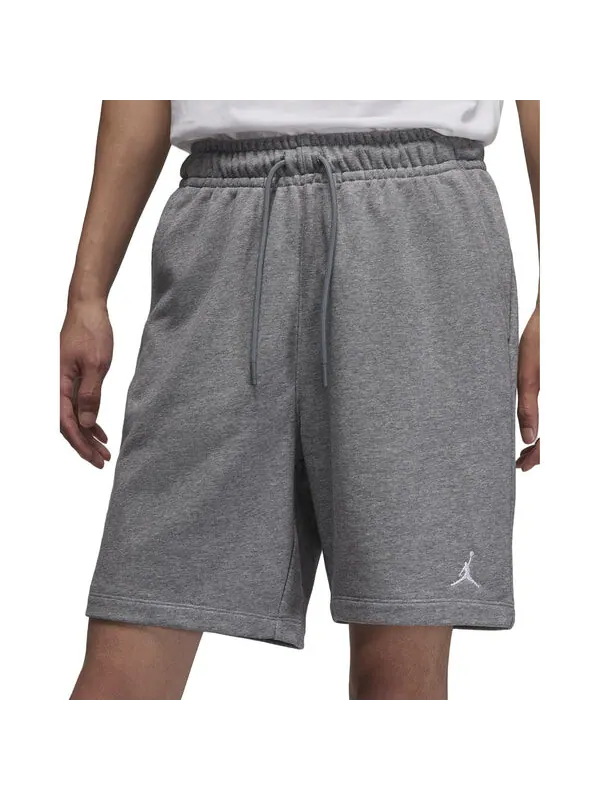 Шорты essentials loopback fleece shorts 'dark grey' Air Jordan — изображение 3 из 4, белый