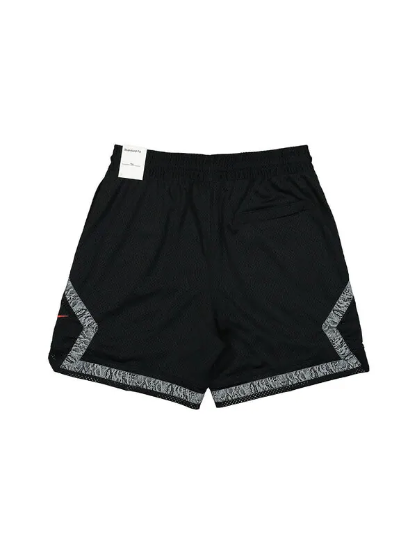 Шорты x awake ny diamond shorts asia sizing 'black university red' Air Jordan — изображение 2 из 2, черный/красный