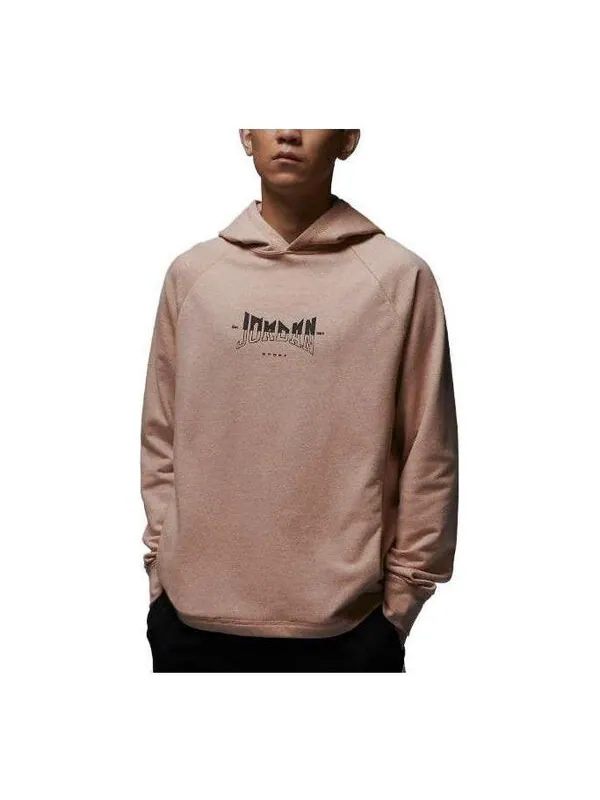 Толстовка с капюшоном dri fit Air Jordan — изображение 1 из 4, коричневый/черный