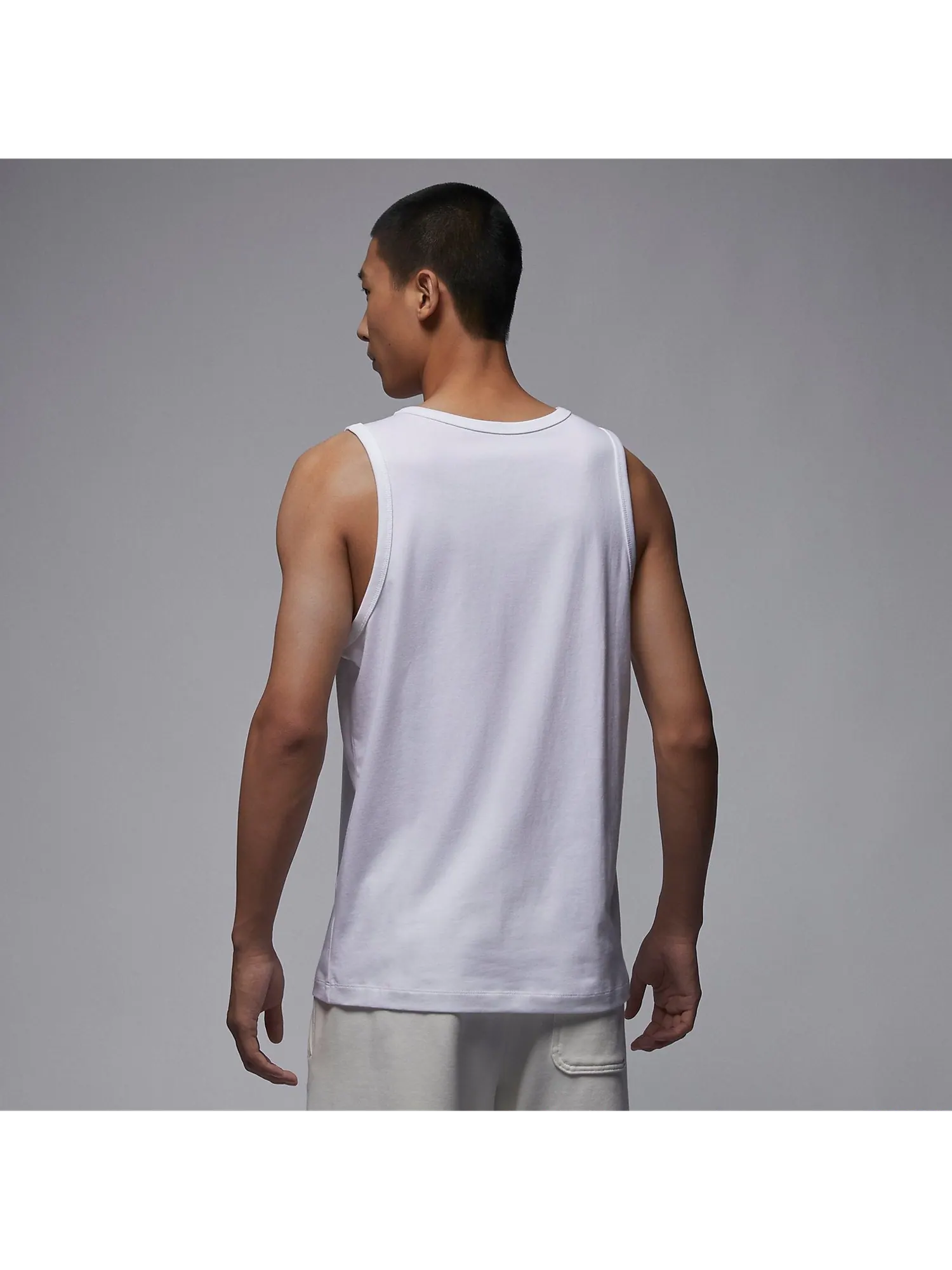 Спортивный топ Air Jordan Embroidery Logo Tank 'White' FQ6990-100 — изображение 2 из 2, белый
