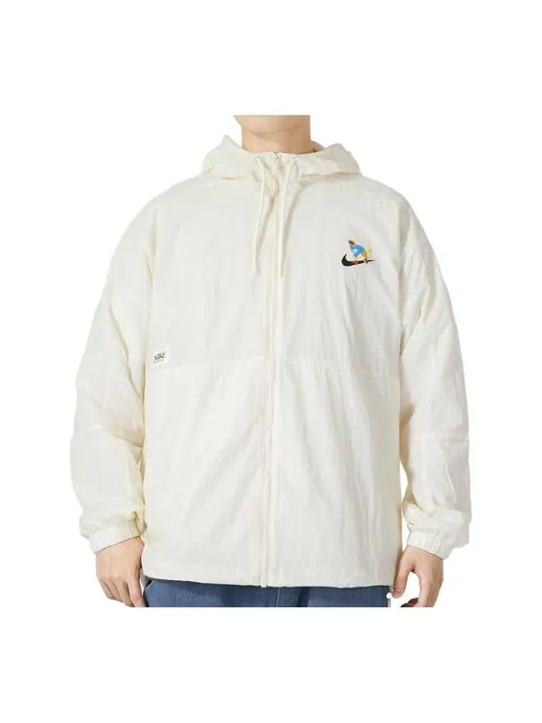 Куртка Nike Windbreaker Jacket 'White' — изображение 1 из 3, белый/мульти