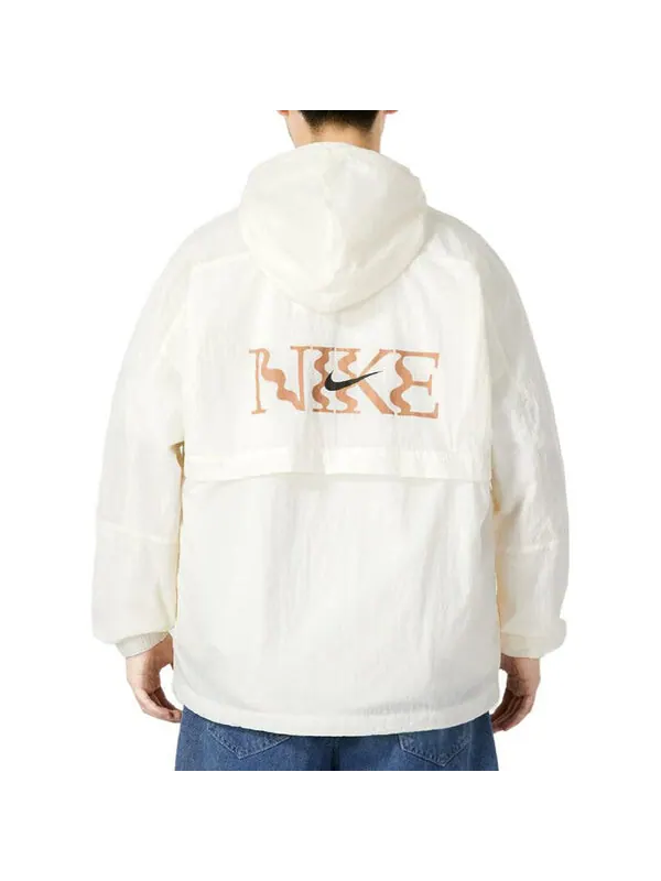 Куртка Nike Windbreaker Jacket 'White' — изображение 3 из 3, белый/мульти