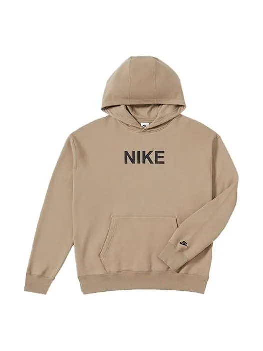 Толстовка Nike Logo Hoodie 'Khaki' — изображение 1 из 4, хаки/мульти