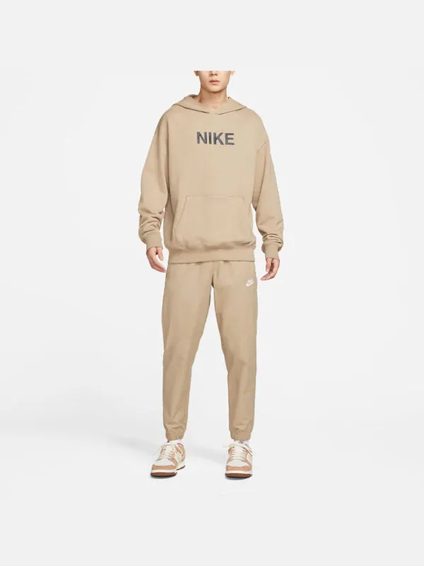 Толстовка Nike Logo Hoodie 'Khaki' — изображение 2 из 4, хаки/мульти