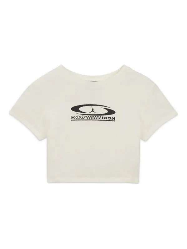 Футболка x travis scott slim t-shirt 'sail' Air Jordan — изображение 1 из 2, черный