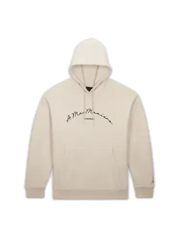 Толстовка Air Jordan x A Ma Manire Fleece Hoodie 'Light Orewood Brown' — изображение 1 из 4, светлый коричневый