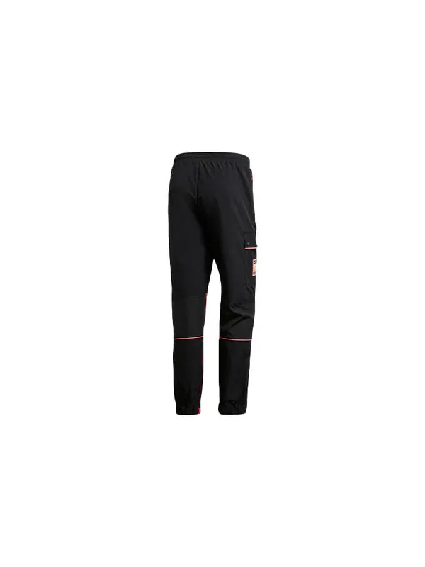 Спортивные штаны adidas originals Track Pant Cargo Casual Sports Pants Black — изображение 2 из 4, черный