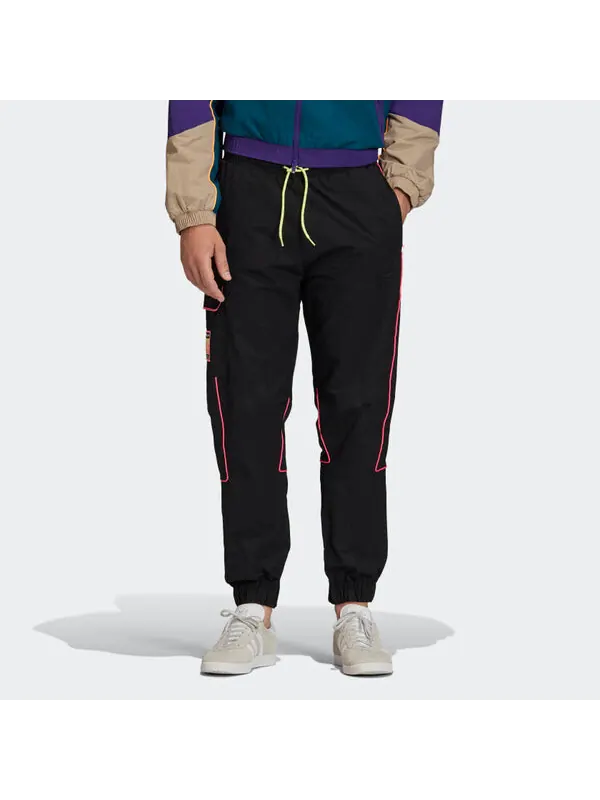 Спортивные штаны adidas originals Track Pant Cargo Casual Sports Pants Black — изображение 3 из 4, черный