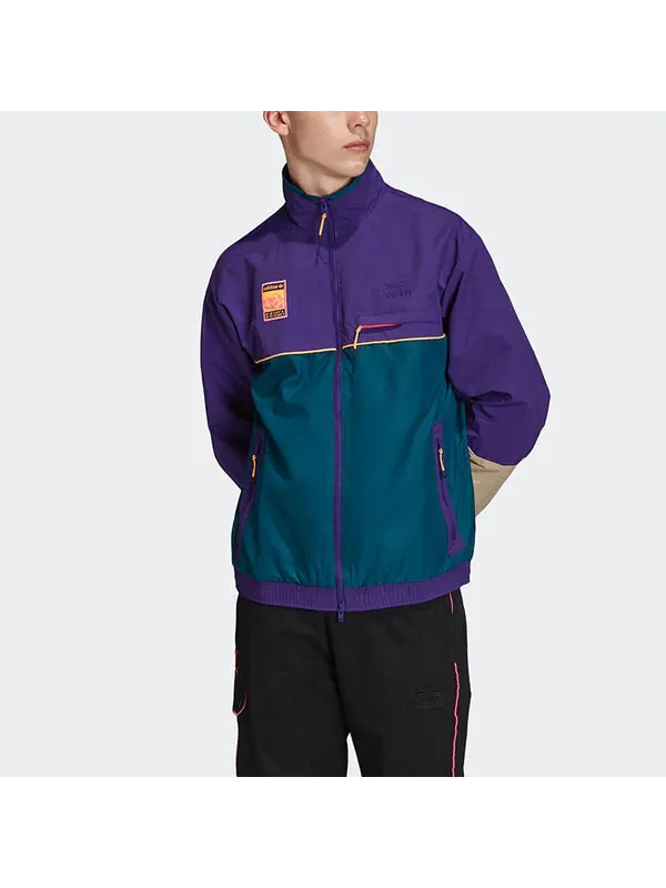 Куртка adidas originals Track Top Sports Jacket Purple — изображение 3 из 4, фиолетовый