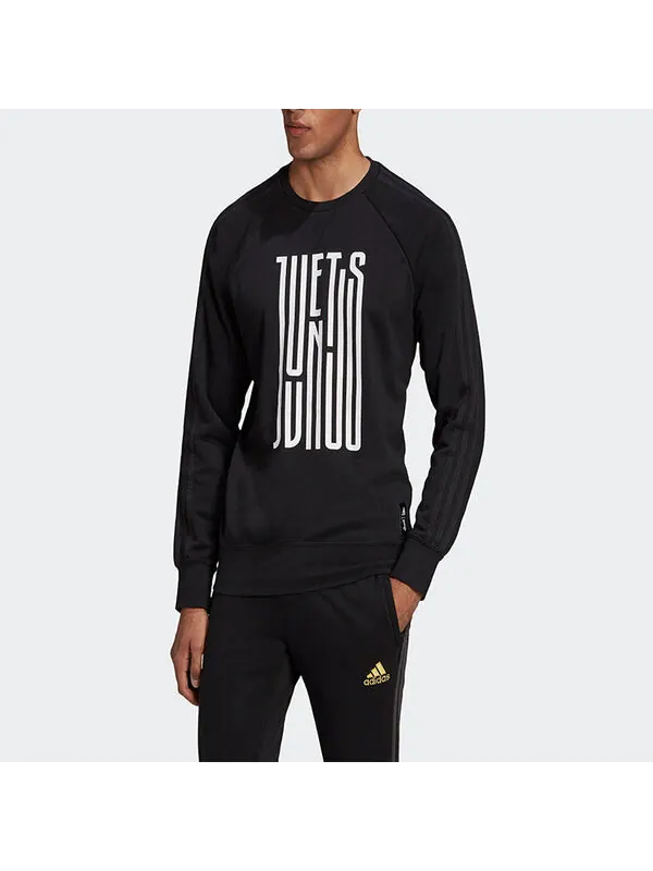 Толстовка adidas Soccer/Football Sports Round Neck Pullover Black — изображение 3 из 4, черный