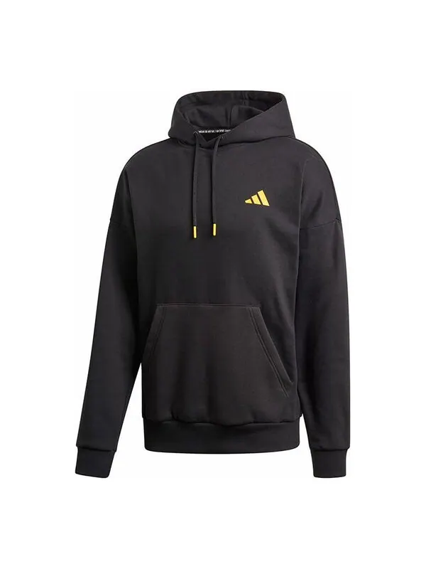Толстовка adidas M Urban Q4 Hood Casual Sports Black — изображение 1 из 4, черный