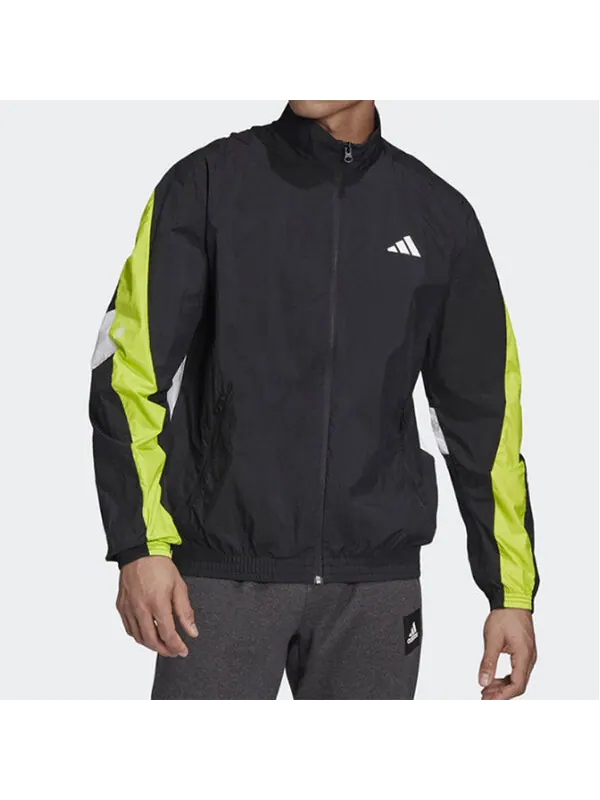 Куртка adidas M Urban Q3 TT Sports Stylish Jacket Black — изображение 3 из 4, черный