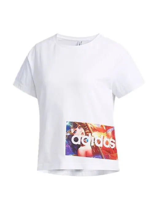 Футболка neo x king of glory футболка белая Adidas — изображение 1 из 4, белый